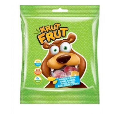 «KrutFrut», мармелад жевательный в форме озорных мишек, 30 г