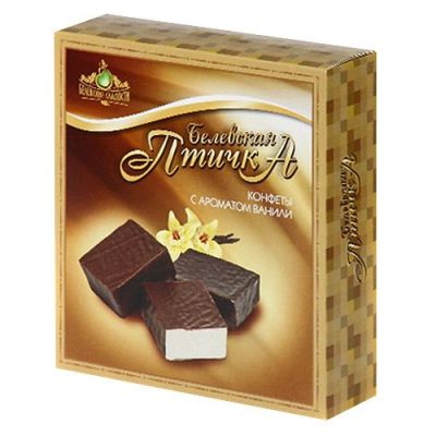 Конфеты "Белевская птичка" с ароматом ванили 300г (15шт/кор)