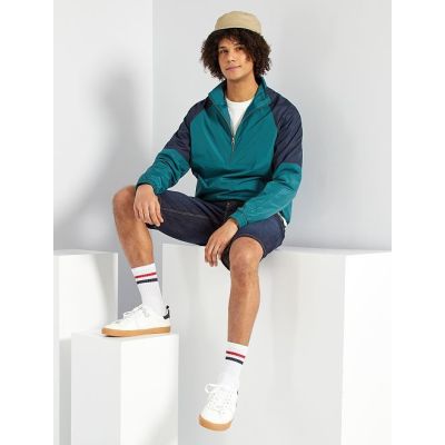 Джинсовые шорты-бермуды Eco-conception "Kiabi"