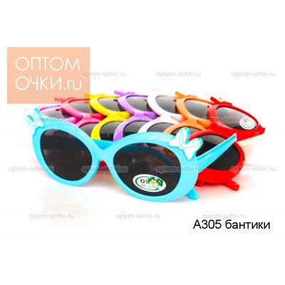 Детские очки A305 бантики (цвет в ассортименте)