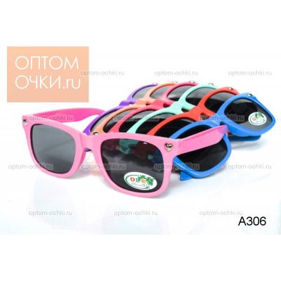 Детские очки A306 сердечки (цвет в ассортименте)
