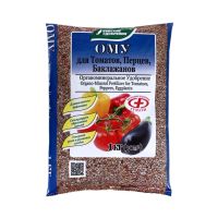 Удобрение органоминеральное для томатов, перцев, баклажан, 1 кг