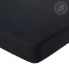 Простыня на резинке поплин "Черный" Размер: 90*200  арт.981