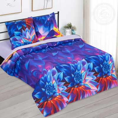 КПБ Сияние (поплин DE LUXE) арт909 2 сп. с Евро