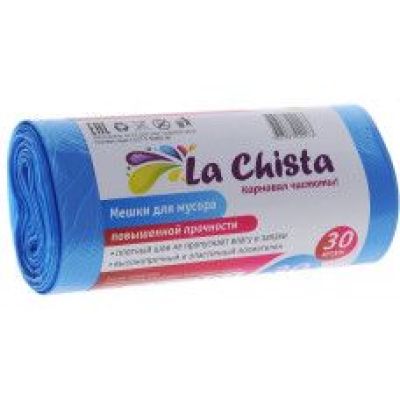 Мешки для мусора La Chista повышенной прочности 30л/30 шт
