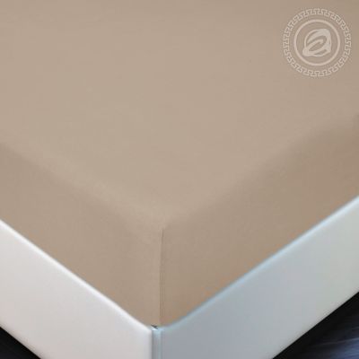 Простыня на резинке "Какао" 180х200 арт.255