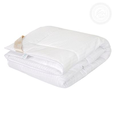 Одеяло страйп-сатин Лебяжий пух облегченное арт5115 172*205