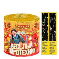 Батарея салютов "Веселый пиротехник" (0,7" х 10 залп.) * в кор. 40 шт. Срок до 0...